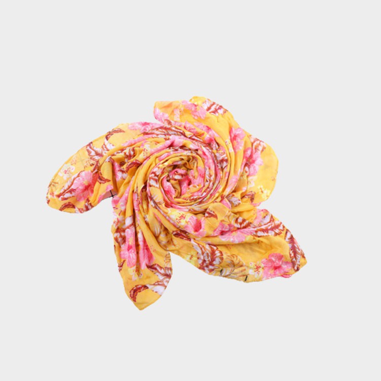 Silky Satin Polyester Square Bandana Scarf